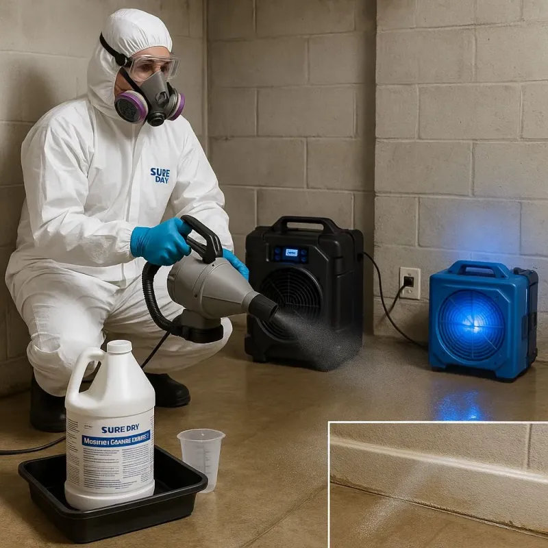 Sanitization and Odor Removal process in Cheshire County, NH